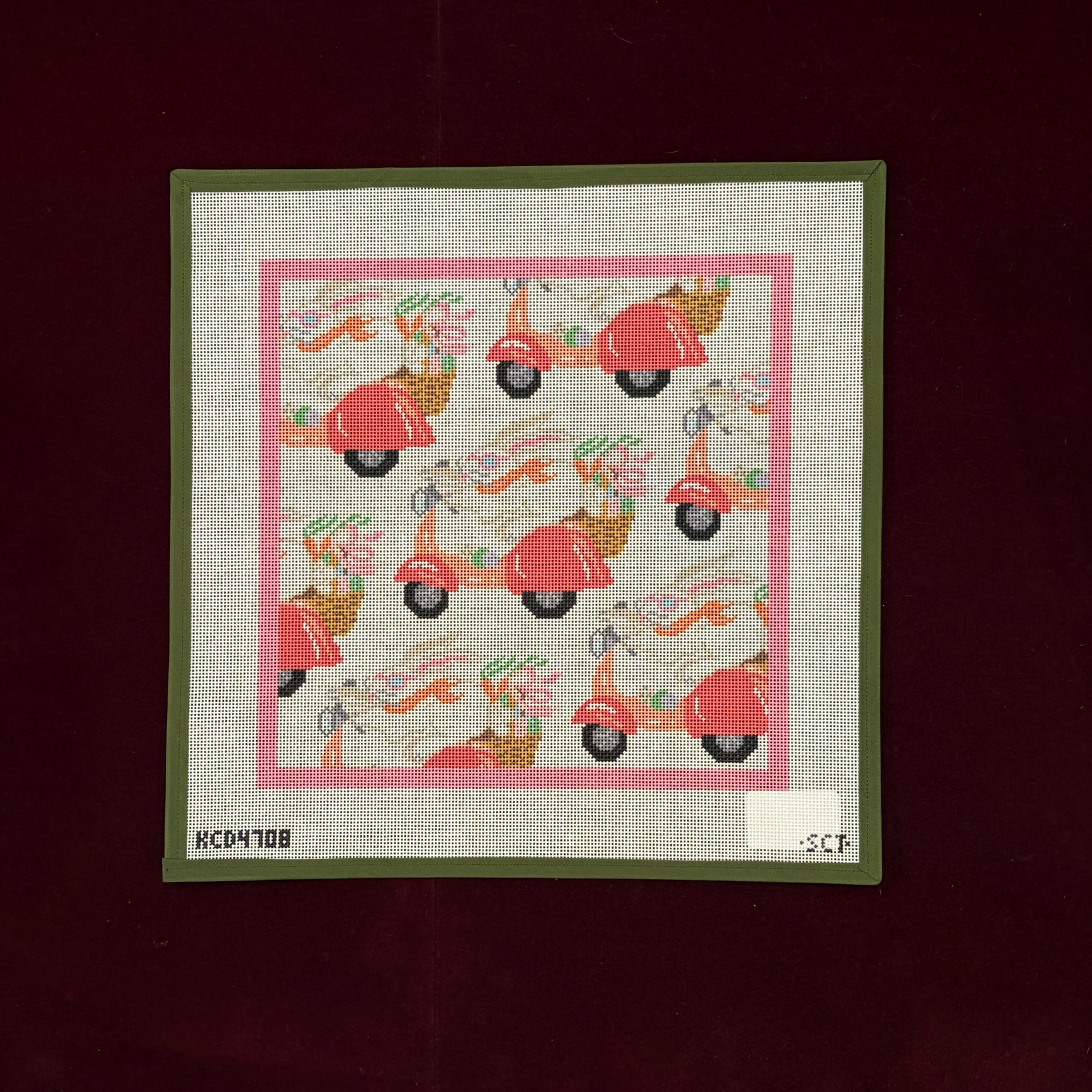 Hop to It Easter Bunny Pattern-Canvas-KCN Designers-The Pepper Pot