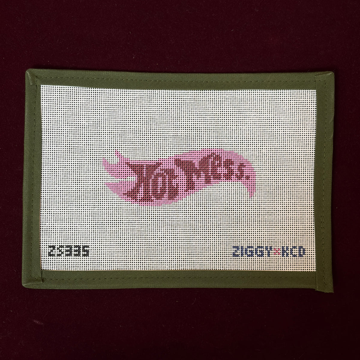 Hot Mess-Needlepoint Canvas-KCN Designers-The Pepper Pot Barrington, IL