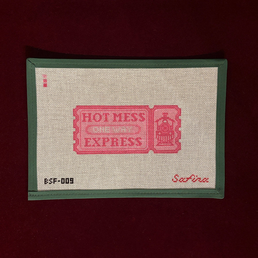 Hot Mess Express Ticket-Canvas-Safira Stitches-The Pepper Pot