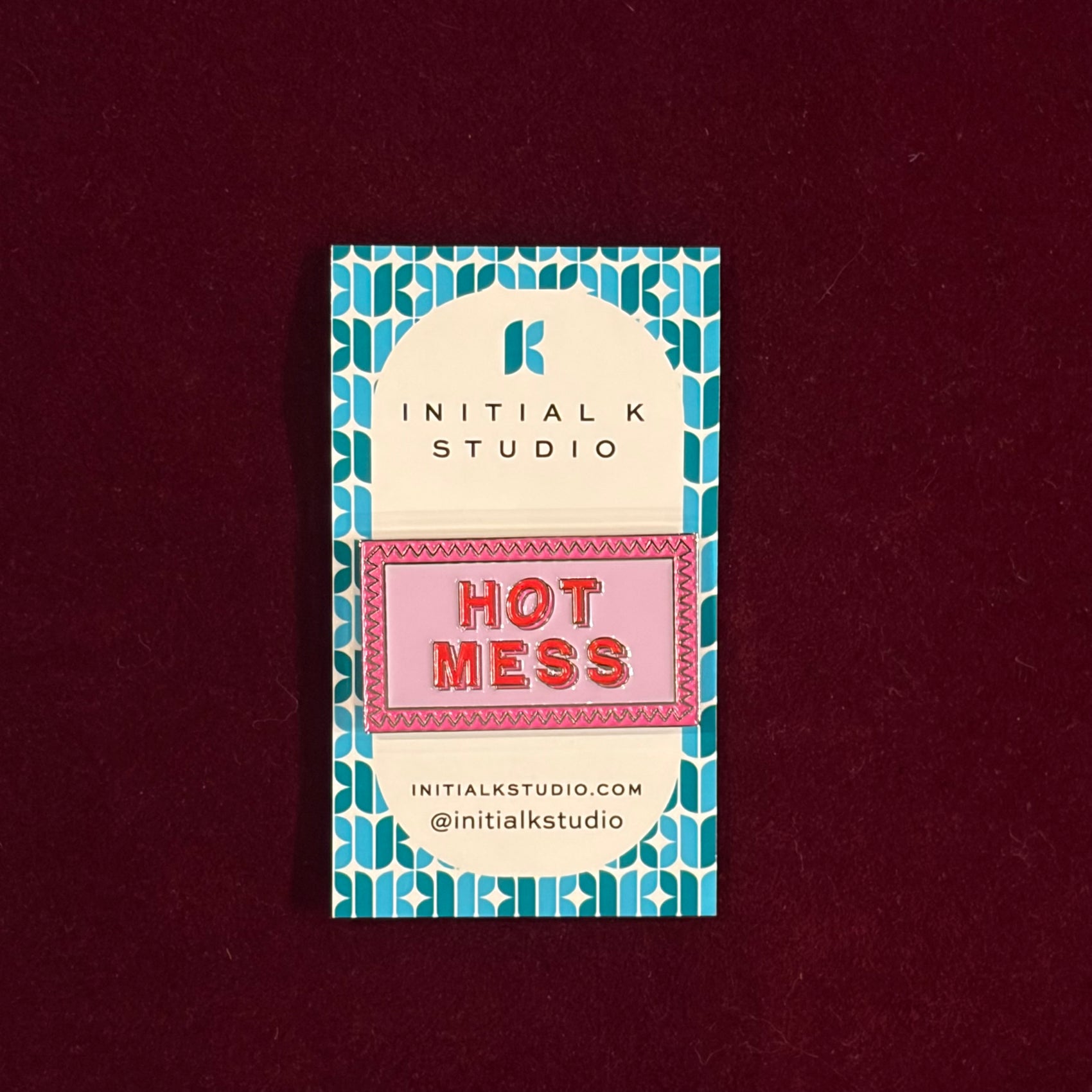 Hot Mess Needle Minder-Needle Minder-Initial K Studio-The Pepper Pot