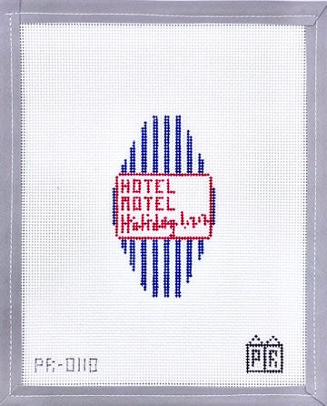 Hotel Motel Holiday Inn June Trunk Show-Canvas-Postcard Row-The Pepper Pot