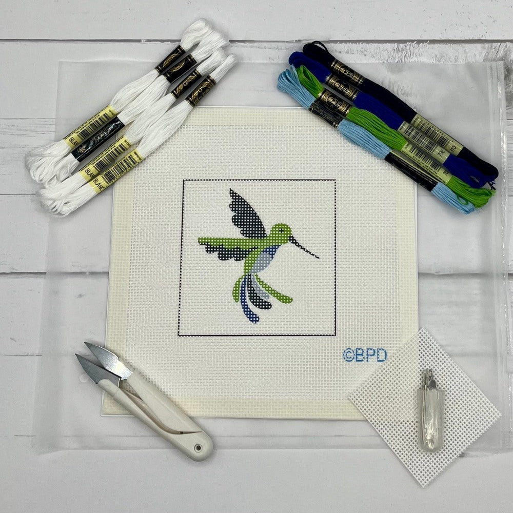 Hummingbird Needlepoint Kit