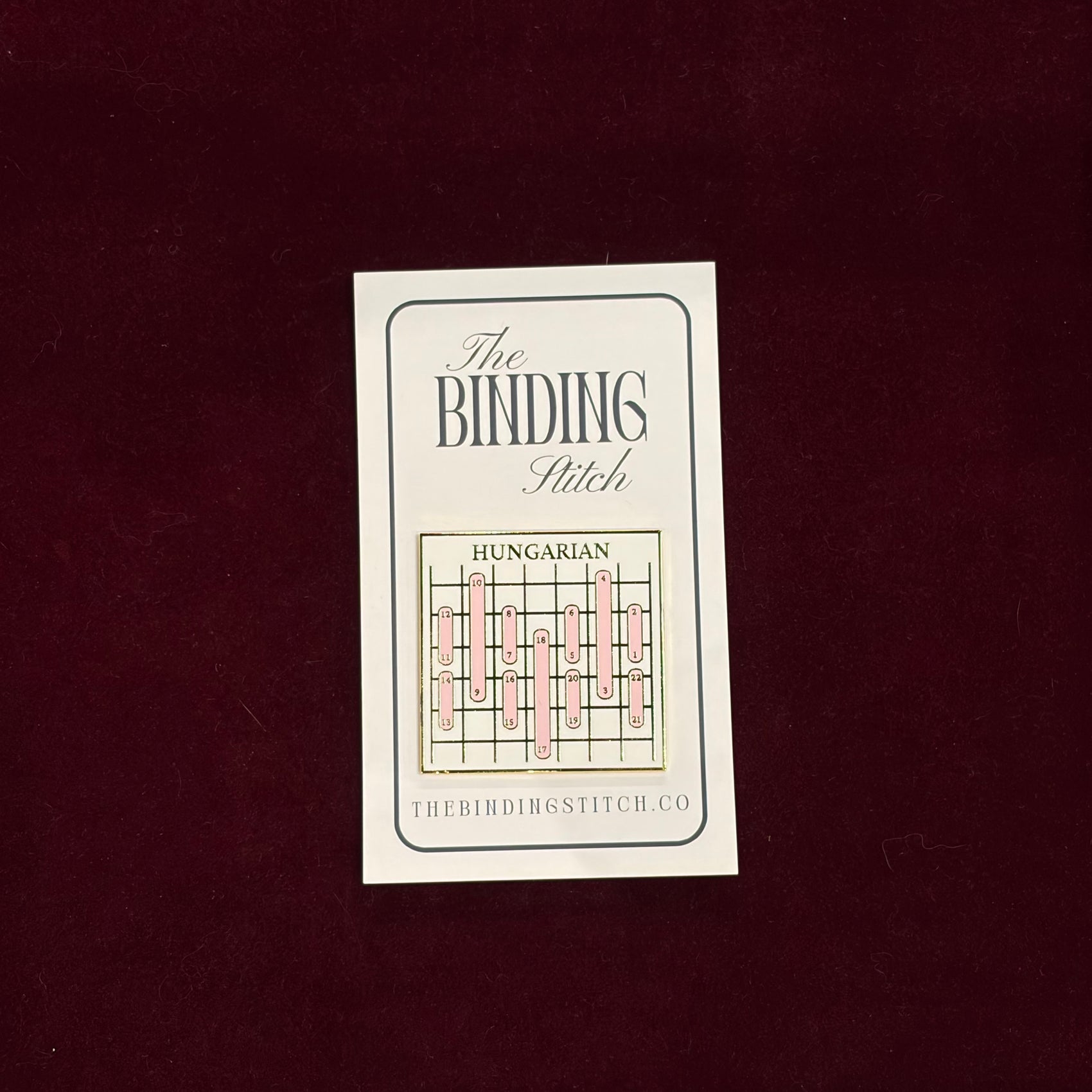 Hungarian Stitch Needle Minder-Needle Minder-The Binding Stitch-The Pepper Pot