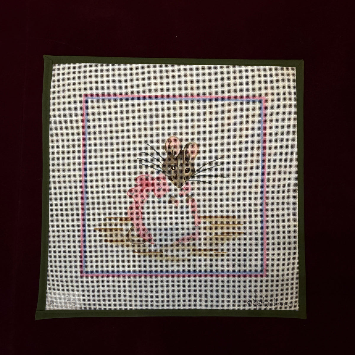 Hunka Munka-Needlepoint Canvas-Kate Dickerson-The Pepper Pot Barrington, IL