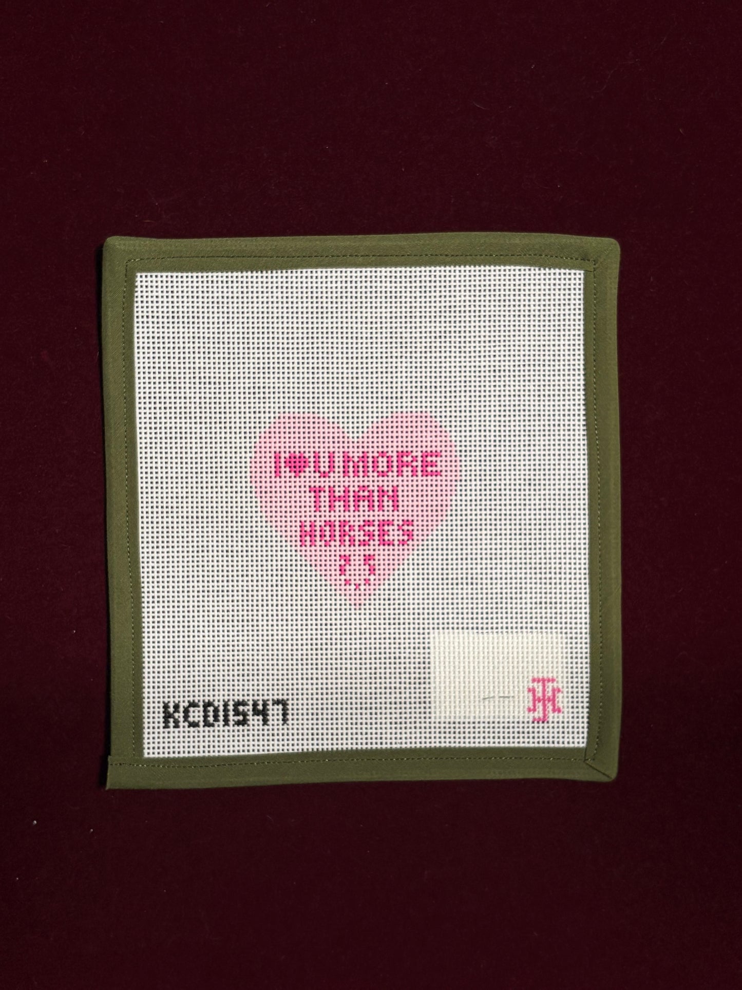 I Love You More Than Horses-Canvas-Jennifer Hall-The Pepper Pot
