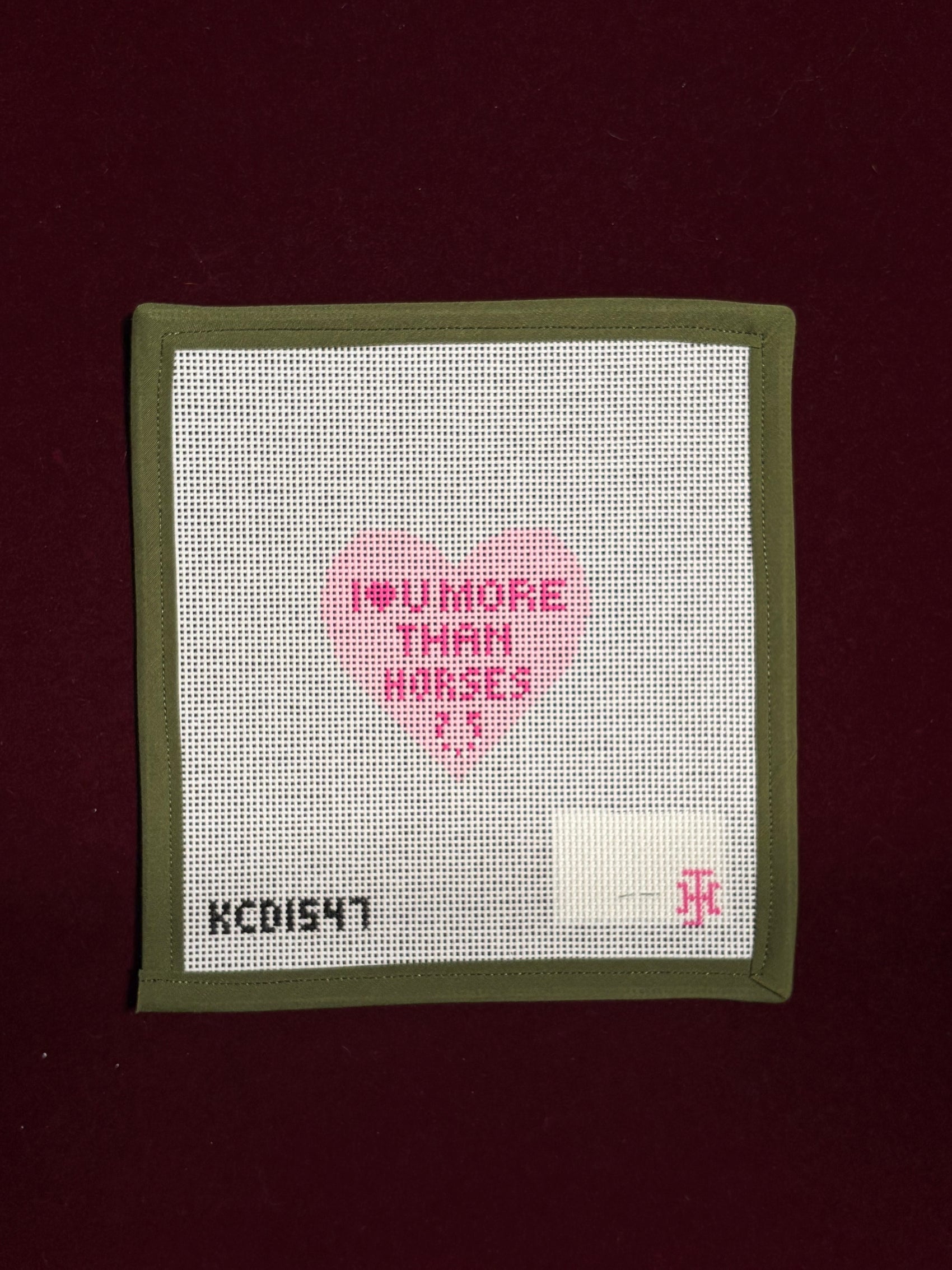 I Love You More Than Horses-Canvas-Jennifer Hall-The Pepper Pot