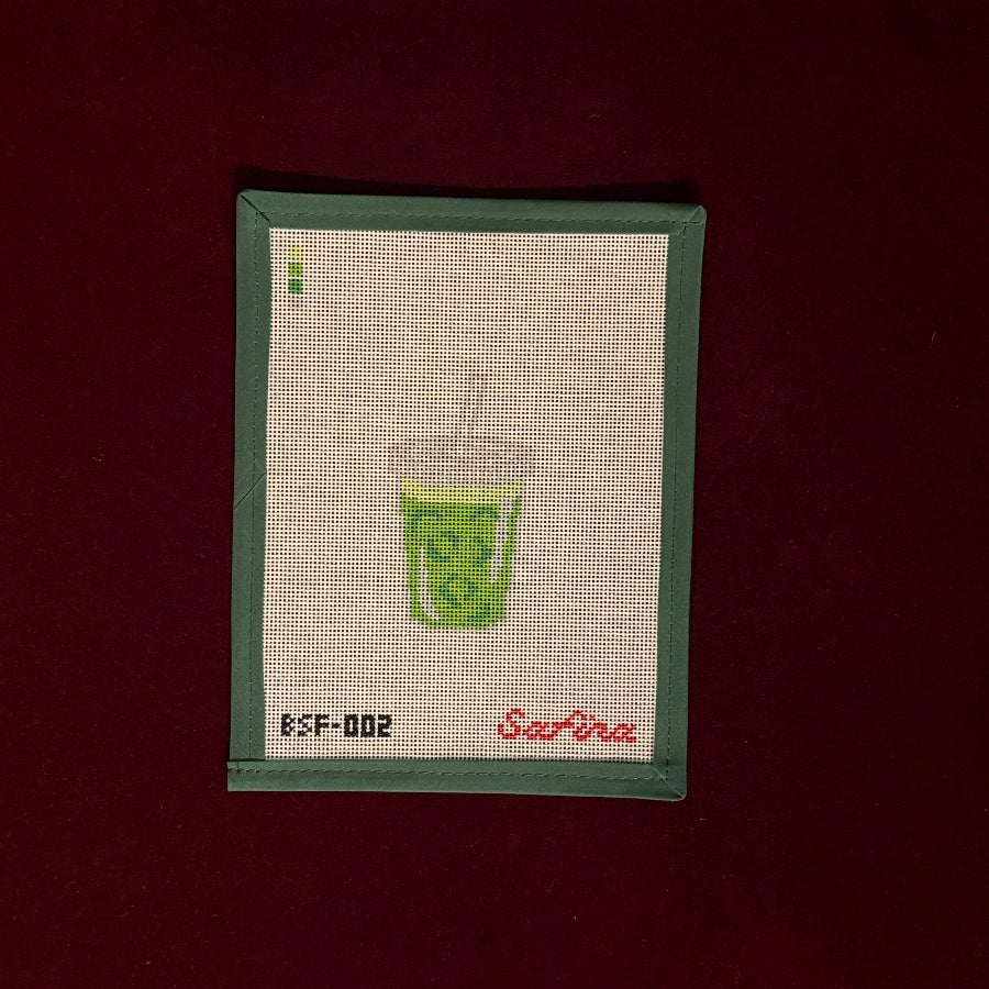 Iced Matcha Latte-Canvas-Safira Stitches-The Pepper Pot