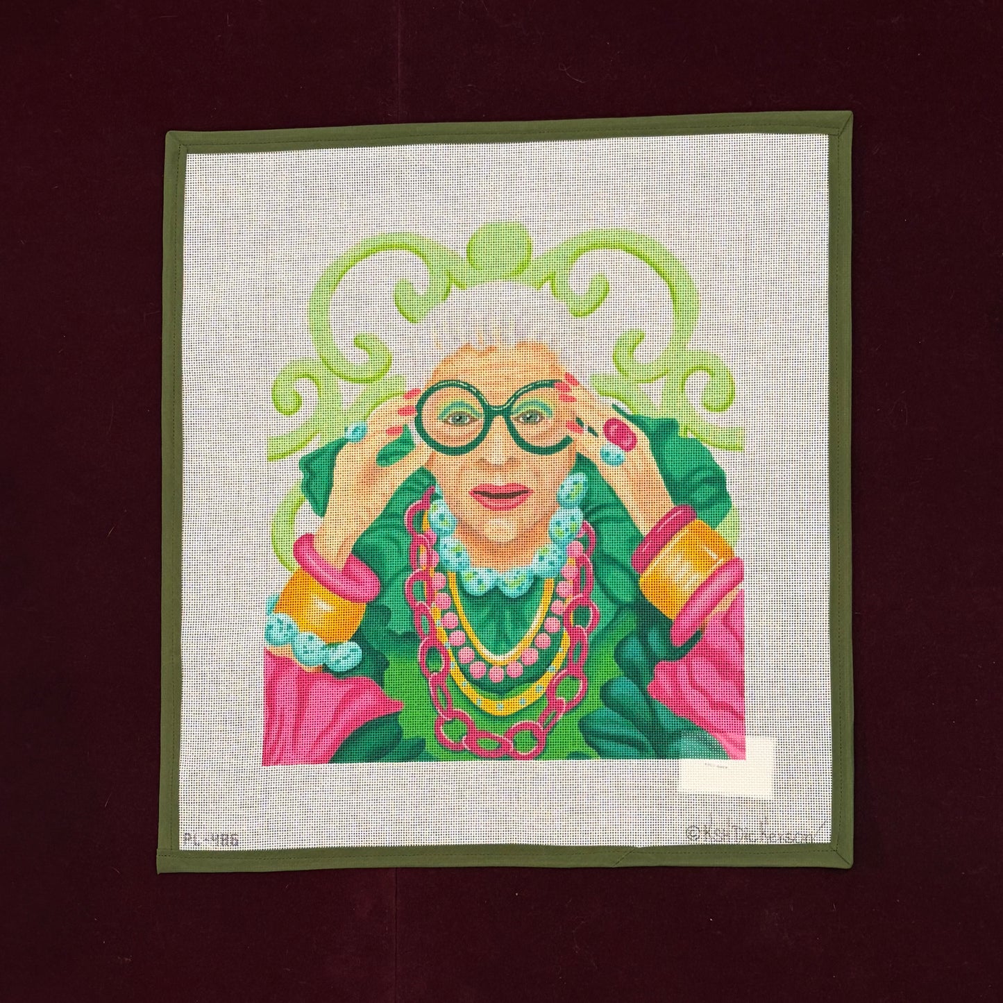 Imitable Iris-Canvas-Kate Dickerson-The Pepper Pot