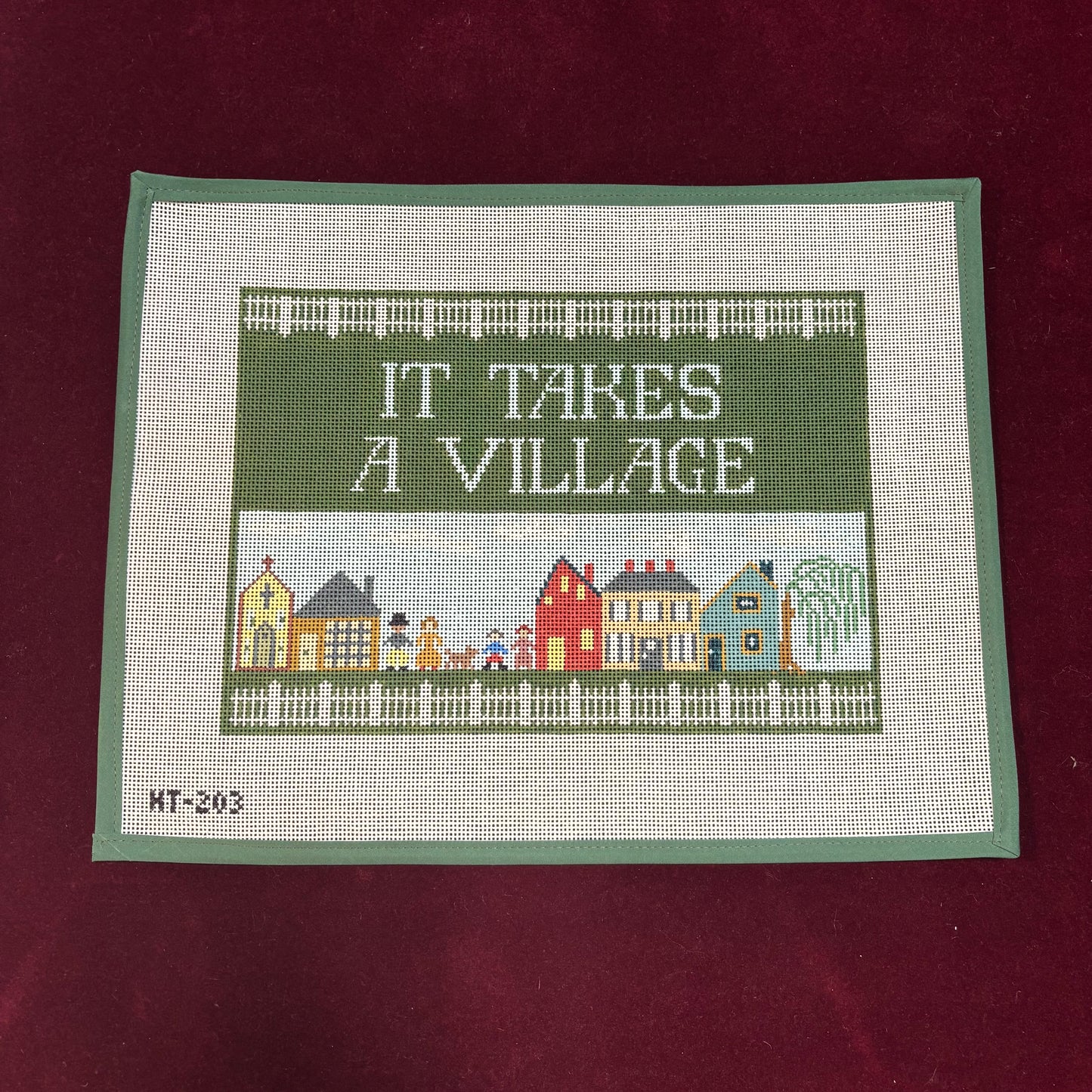 It Takes a Village-Canvas-Hello Tess-The Pepper Pot