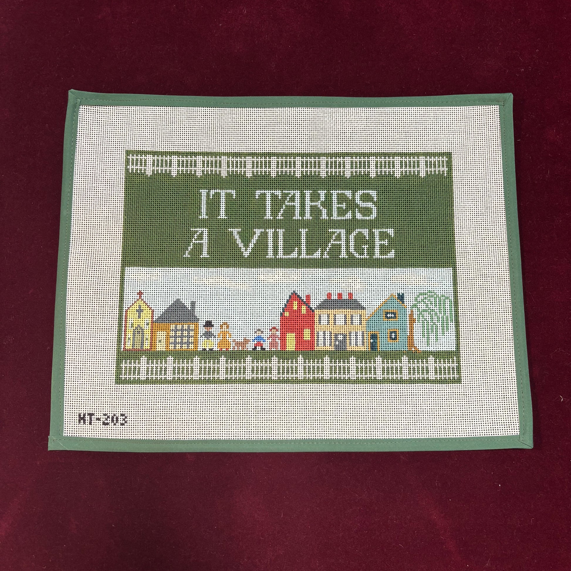 It Takes a Village-Canvas-Hello Tess-The Pepper Pot