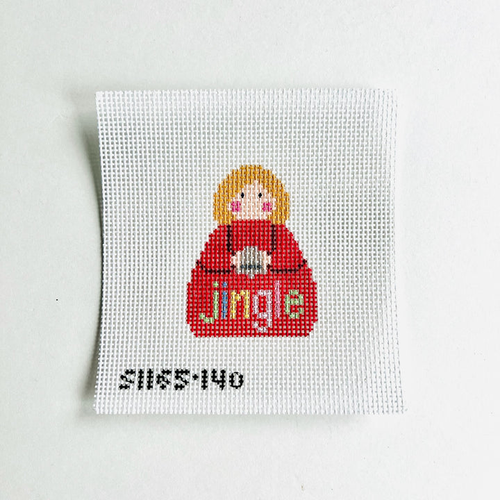 Jingle Angel August Trunk Show-Needlepoint Canvas-KCN Designers-The Pepper Pot Barrington, IL