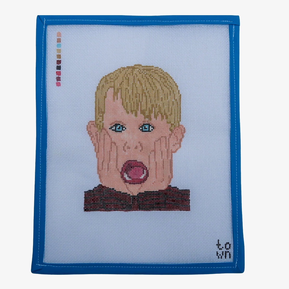 Kevin McAllister, October Trunk Show-Needlepoint Canvas-Town Stitch-The Pepper Pot Barrington, IL