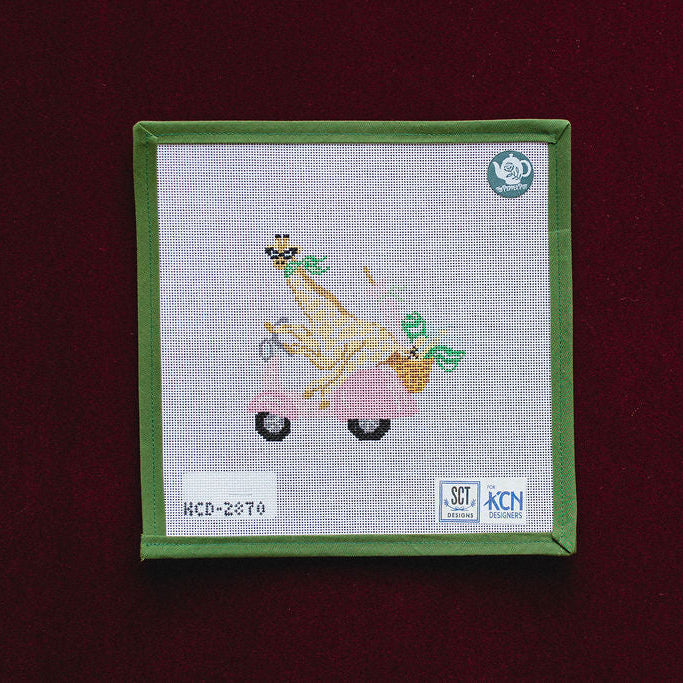 La Dolce Vita- Giraffe-Canvas-SCT Designs-The Pepper Pot