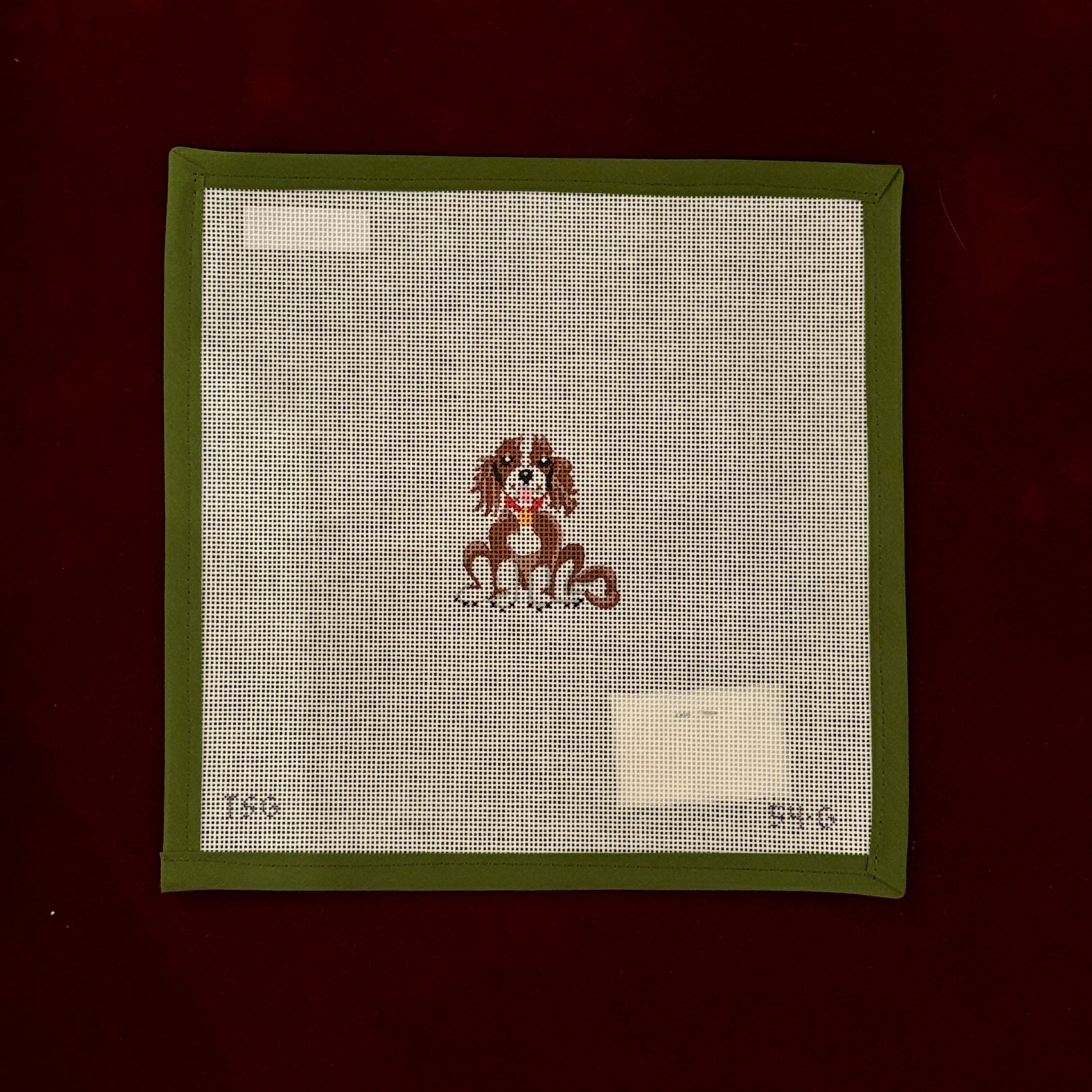 Lady-Needlepoint Canvas-Plum Stitchery-The Pepper Pot Barrington, IL