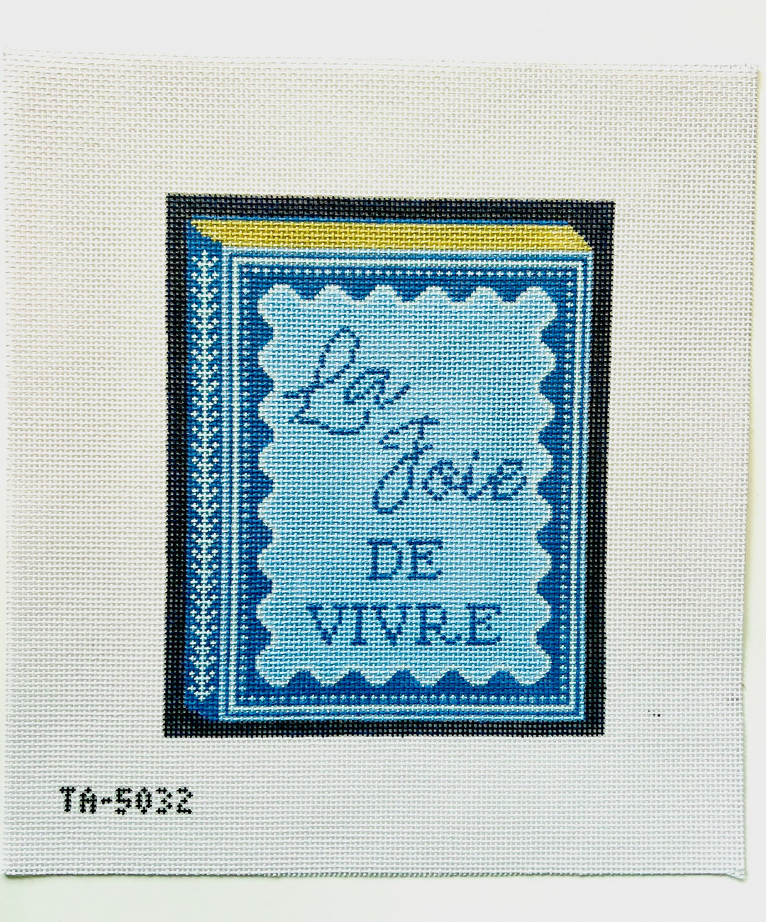 Le Joie de Vivre August Trunk Show-Needlepoint Canvas-KCN Designers-The Pepper Pot Barrington, IL