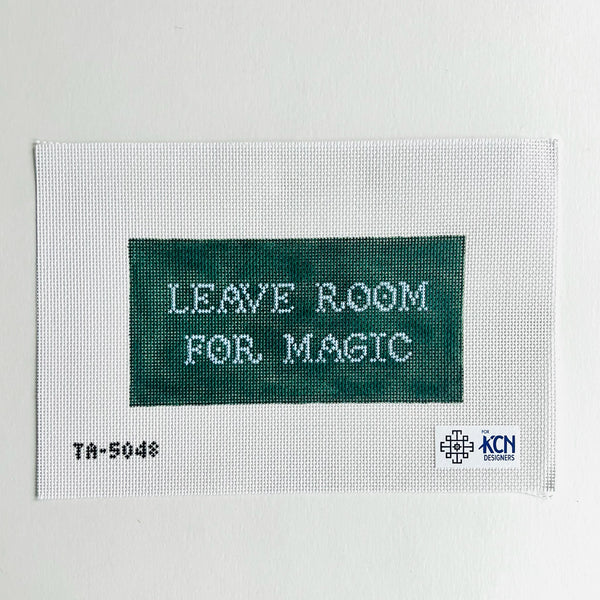 Leave Room For Magic August Trunk Show-Needlepoint Canvas-KCN Designers-The Pepper Pot Barrington, IL