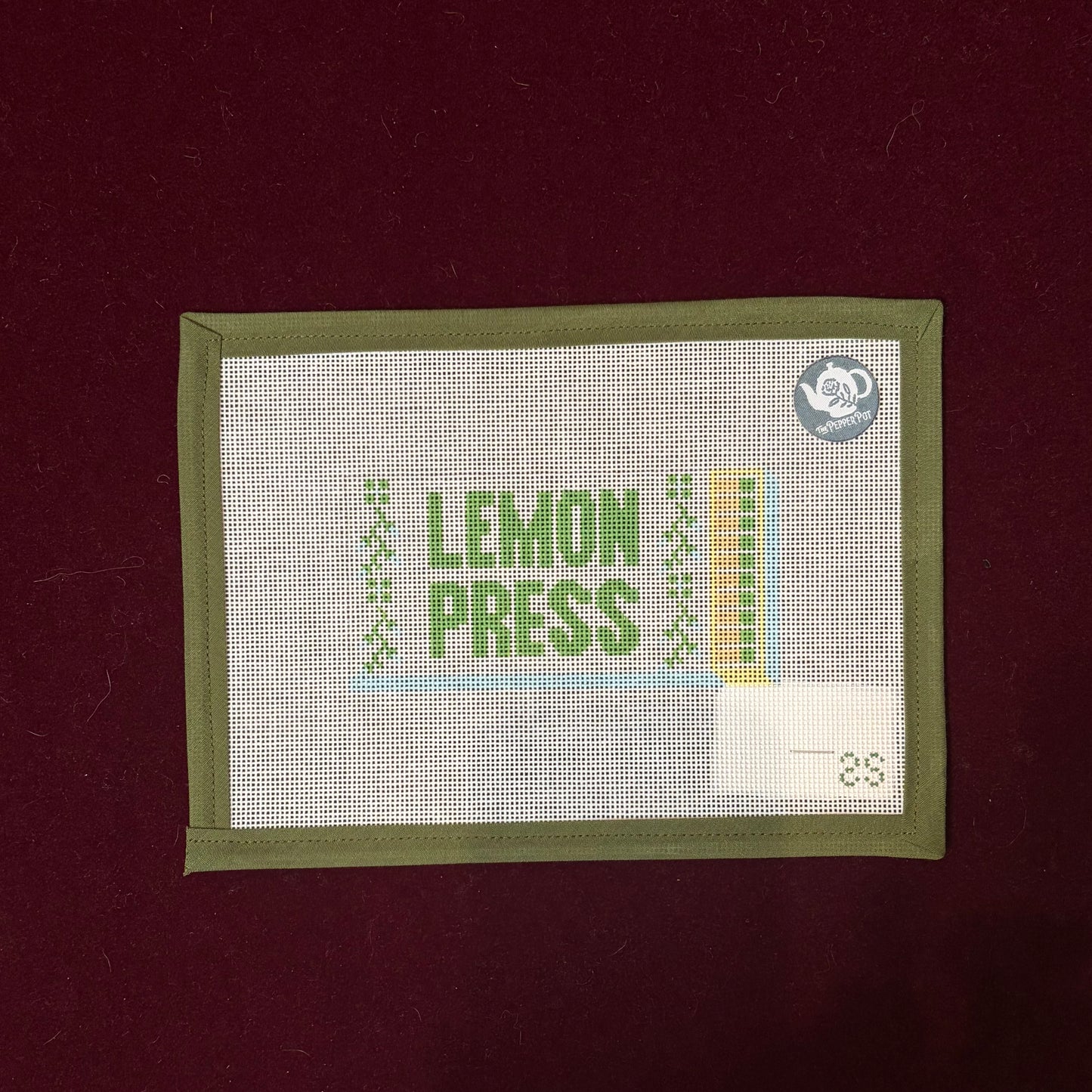 Lemon Press Matchbox-Canvas-Spruce Street Studio-The Pepper Pot