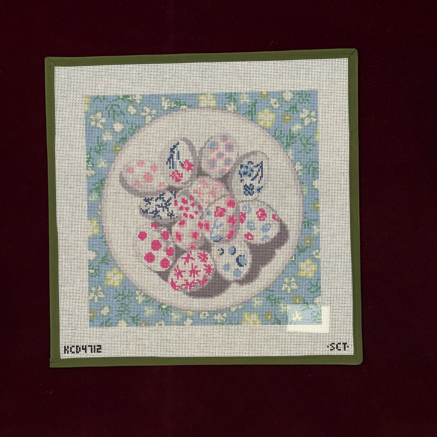 Life is Like a Bowl of Eggies Square-Canvas-KCN Designers-The Pepper Pot