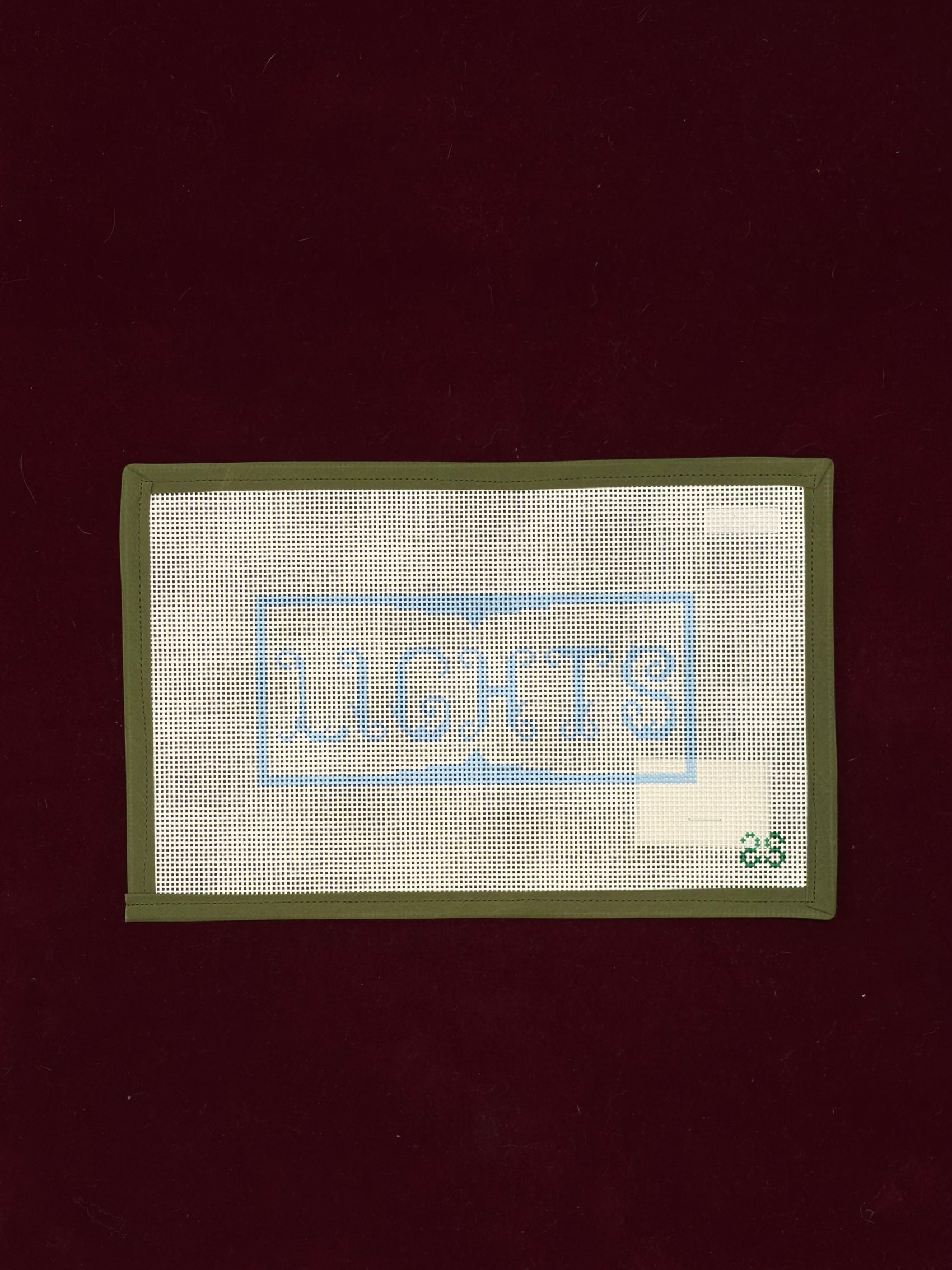 Lights Sign-Canvas-Spruce Street Studio-The Pepper Pot