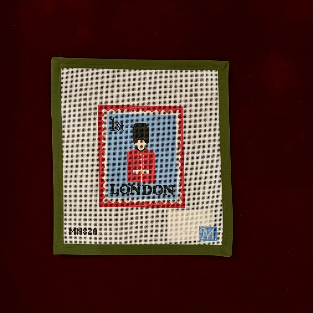 London Lookout-Needlepoint Canvas-Maura Nolan-The Pepper Pot Barrington, IL