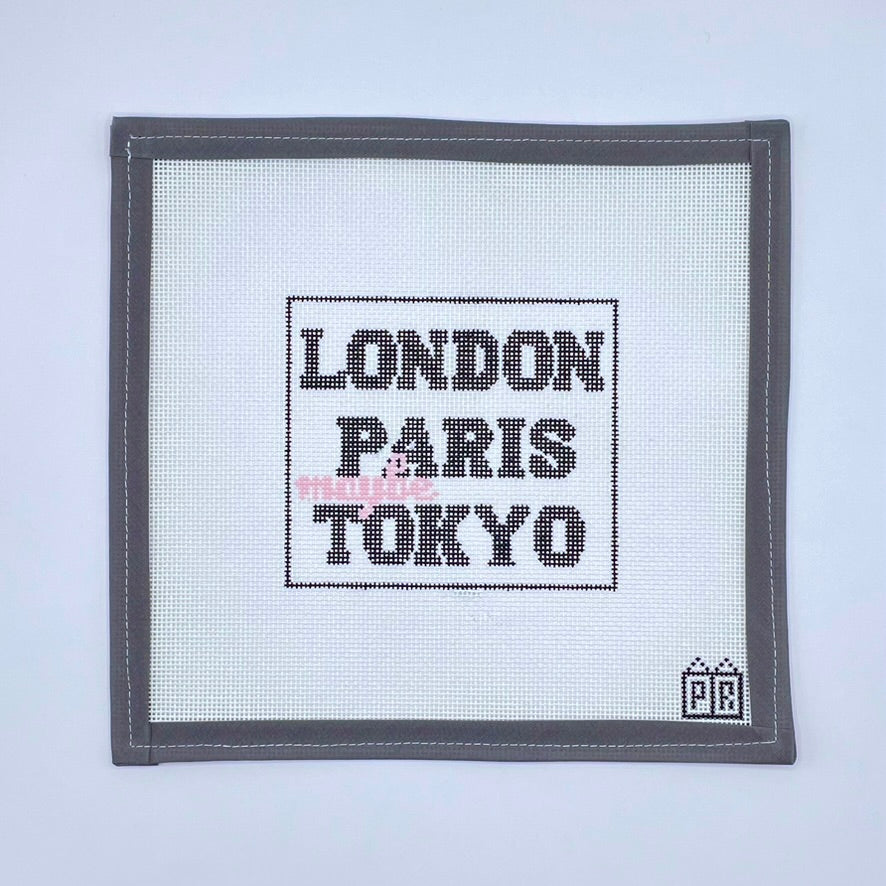 London / Paris / Tokyo June Trunk Show-Canvas-Postcard Row-The Pepper Pot