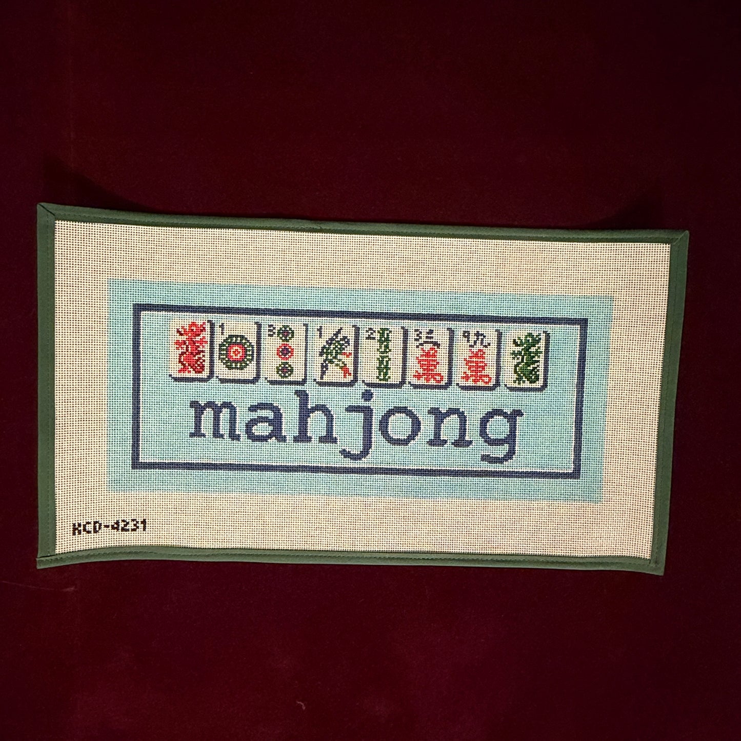 Long Mahjong Bag-Canvas-KCN Designers-The Pepper Pot