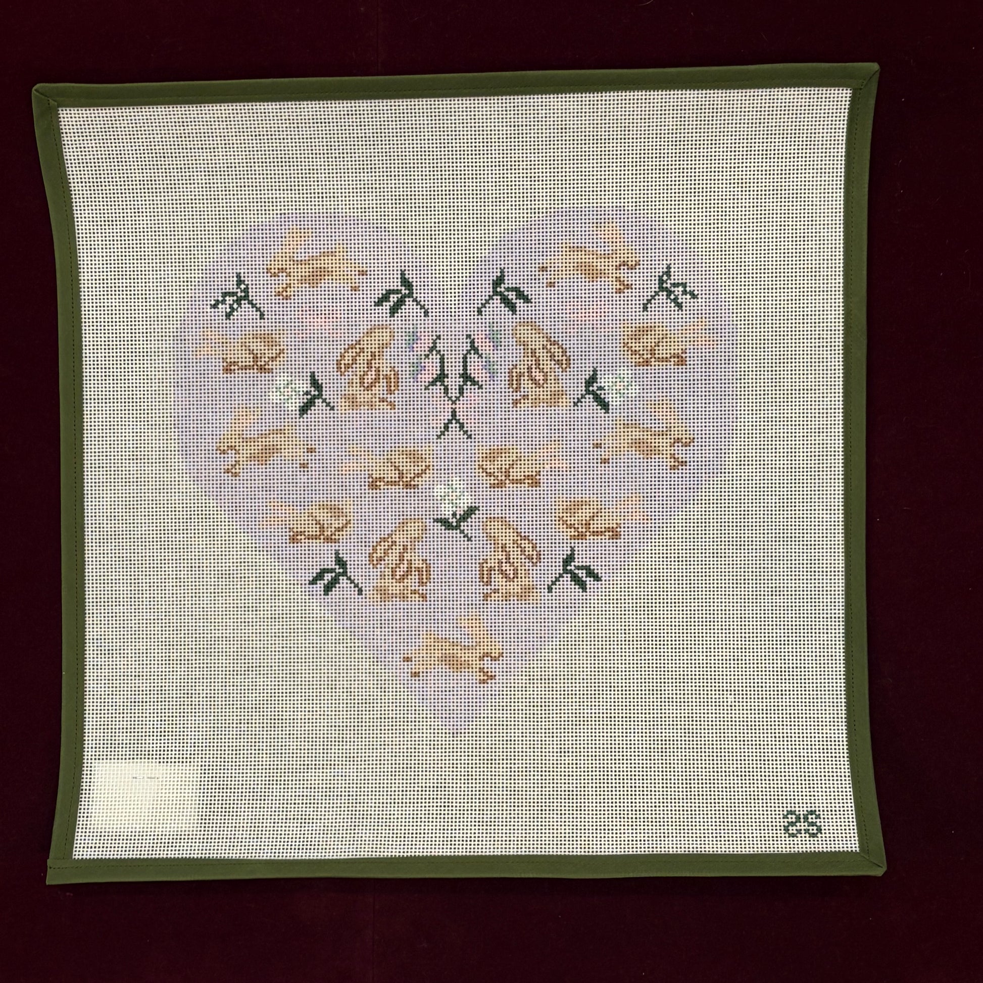 Love Bunny Pillow-Canvas-Spruce Street Studio-The Pepper Pot