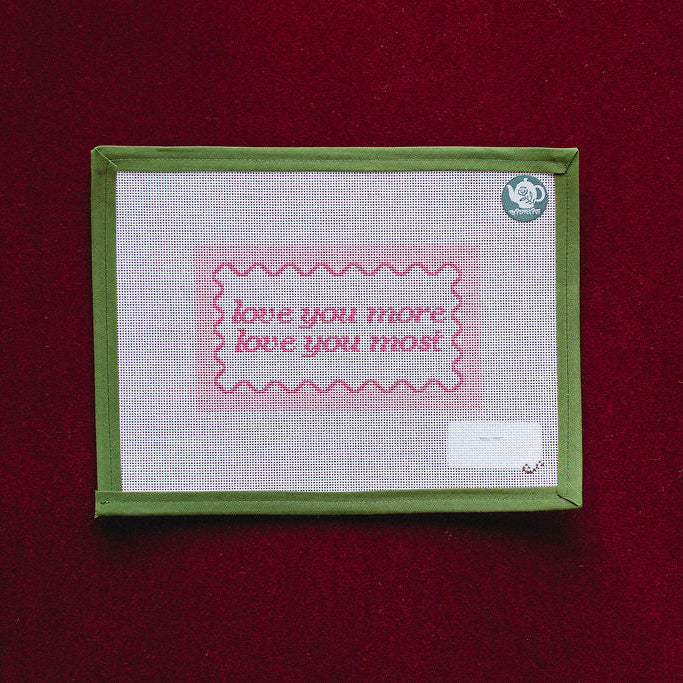 Love You More (Pink)-Canvas-Sunday Shoppe-The Pepper Pot