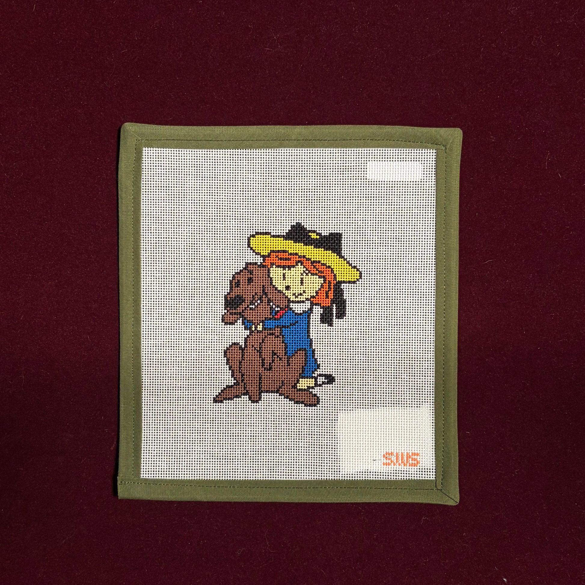 Madeline-Canvas-Stitching with Stacey-The Pepper Pot