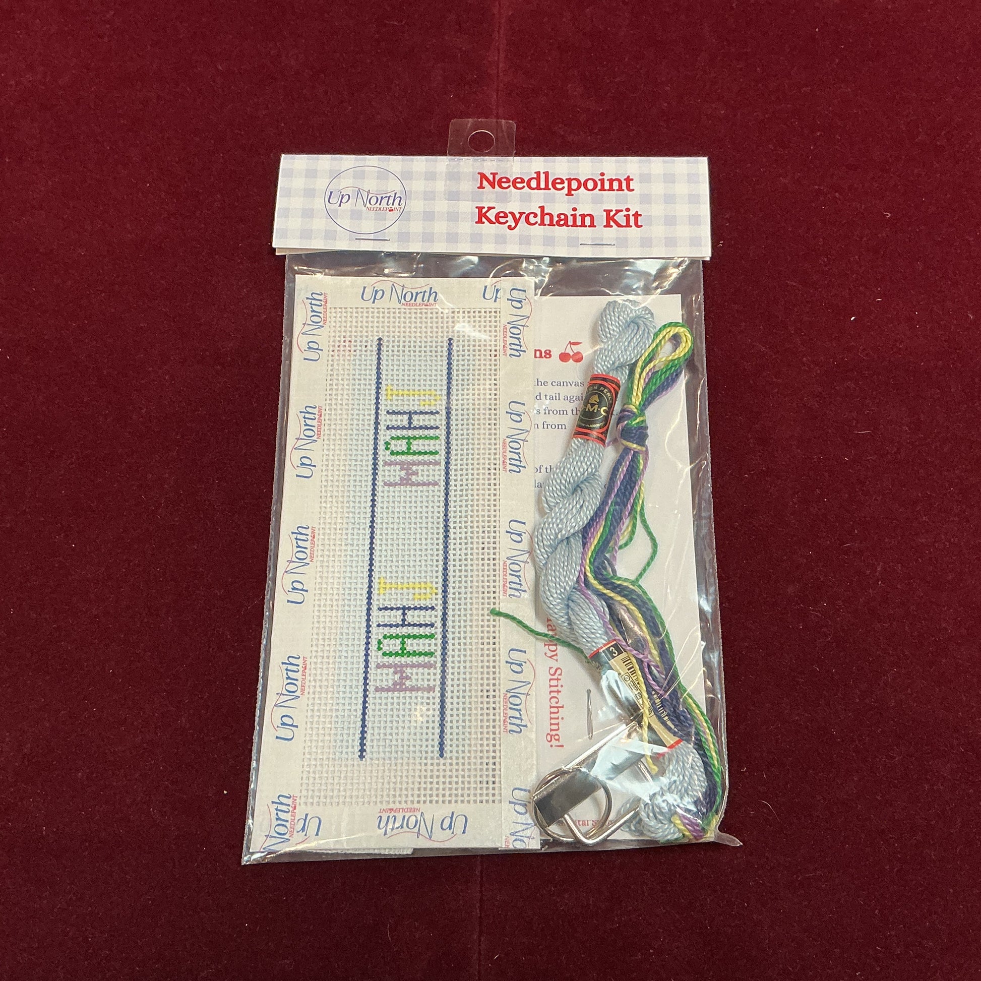 Mahj Keychain Kit-Needlepoint Canvas-Up North Needlepoint-The Pepper Pot Barrington, IL