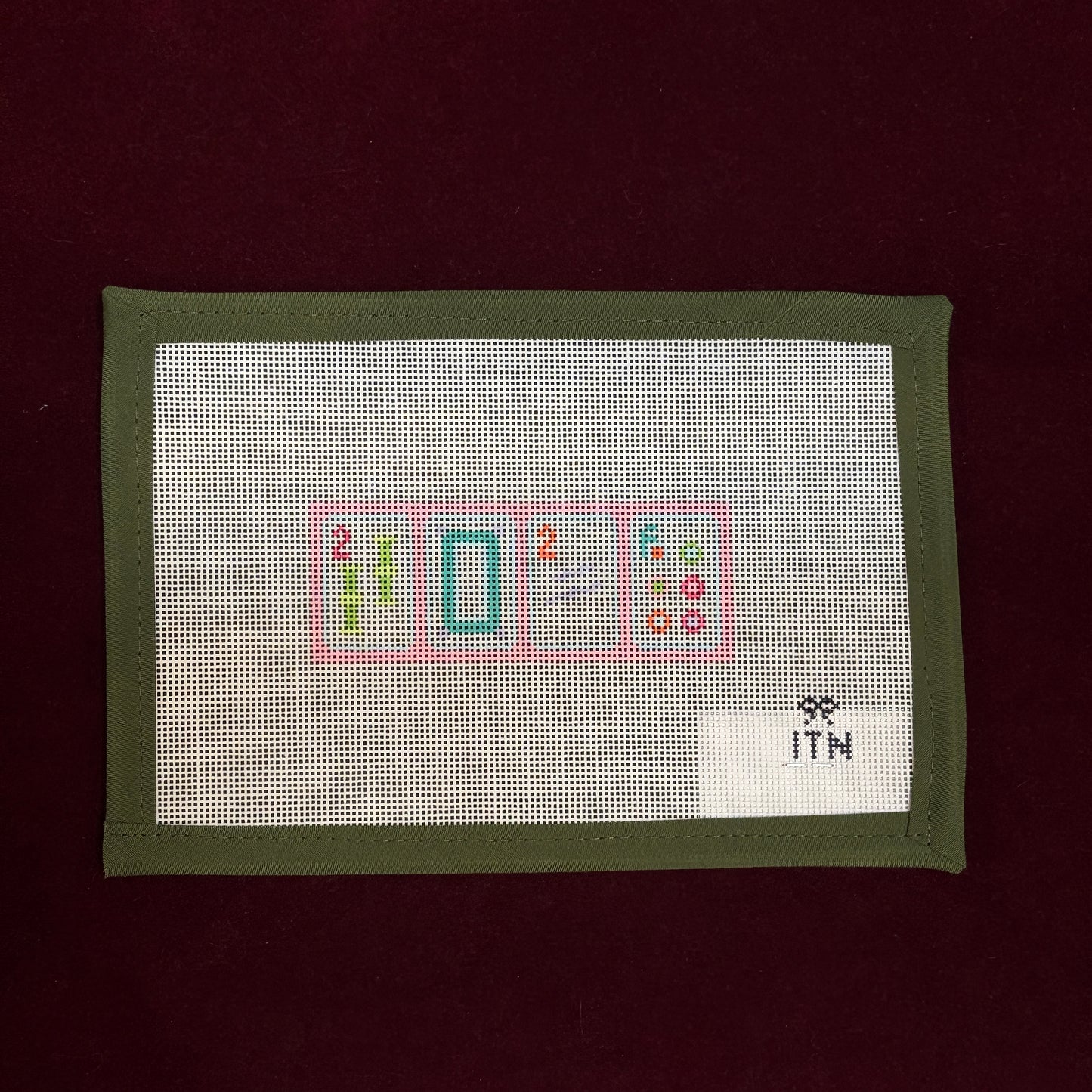 Mahjong 2026 Tiles-Needlepoint Canvas-Ivy & Thread Needlepoint-The Pepper Pot Barrington, IL