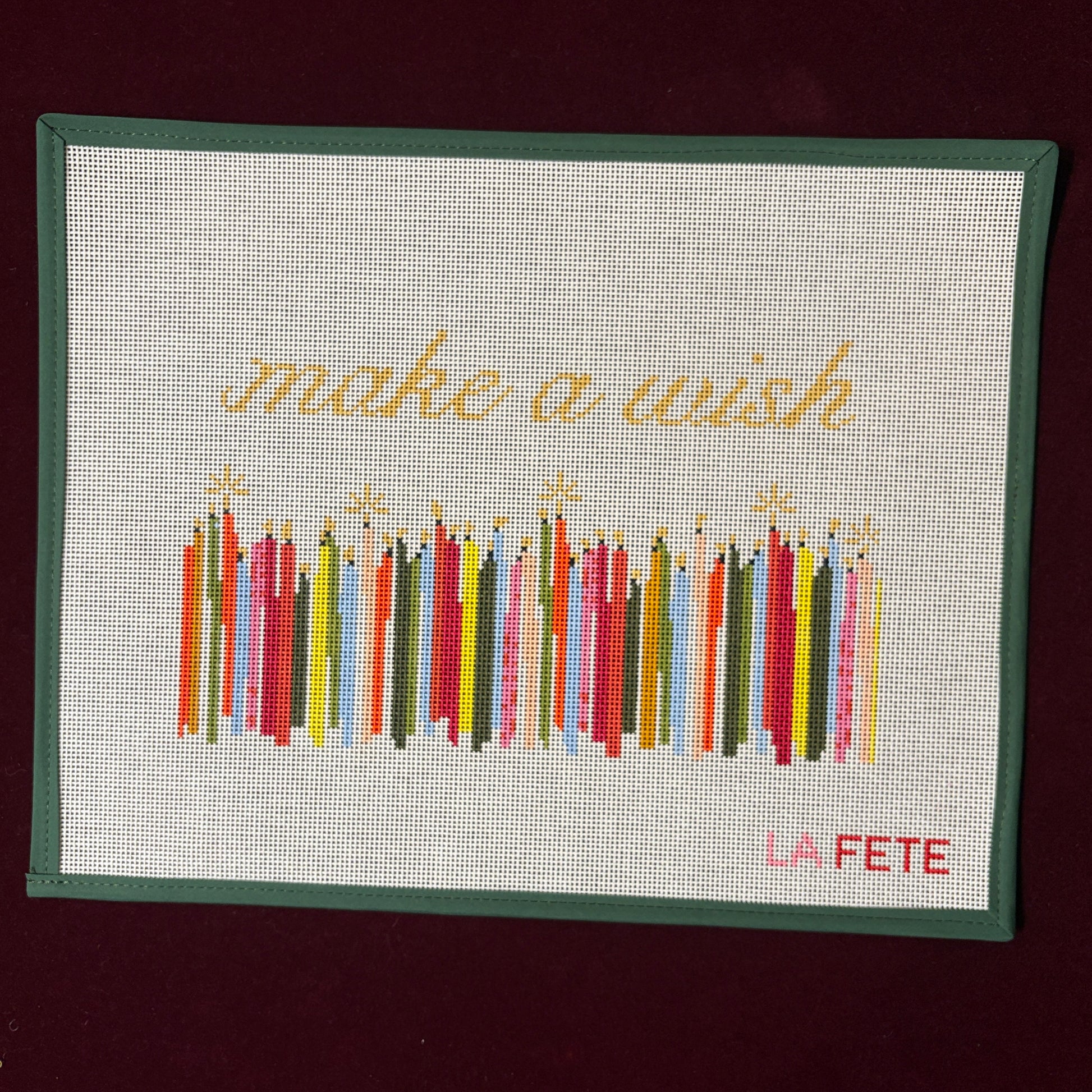 Make a Wish Pouch-Canvas-La Fete-The Pepper Pot