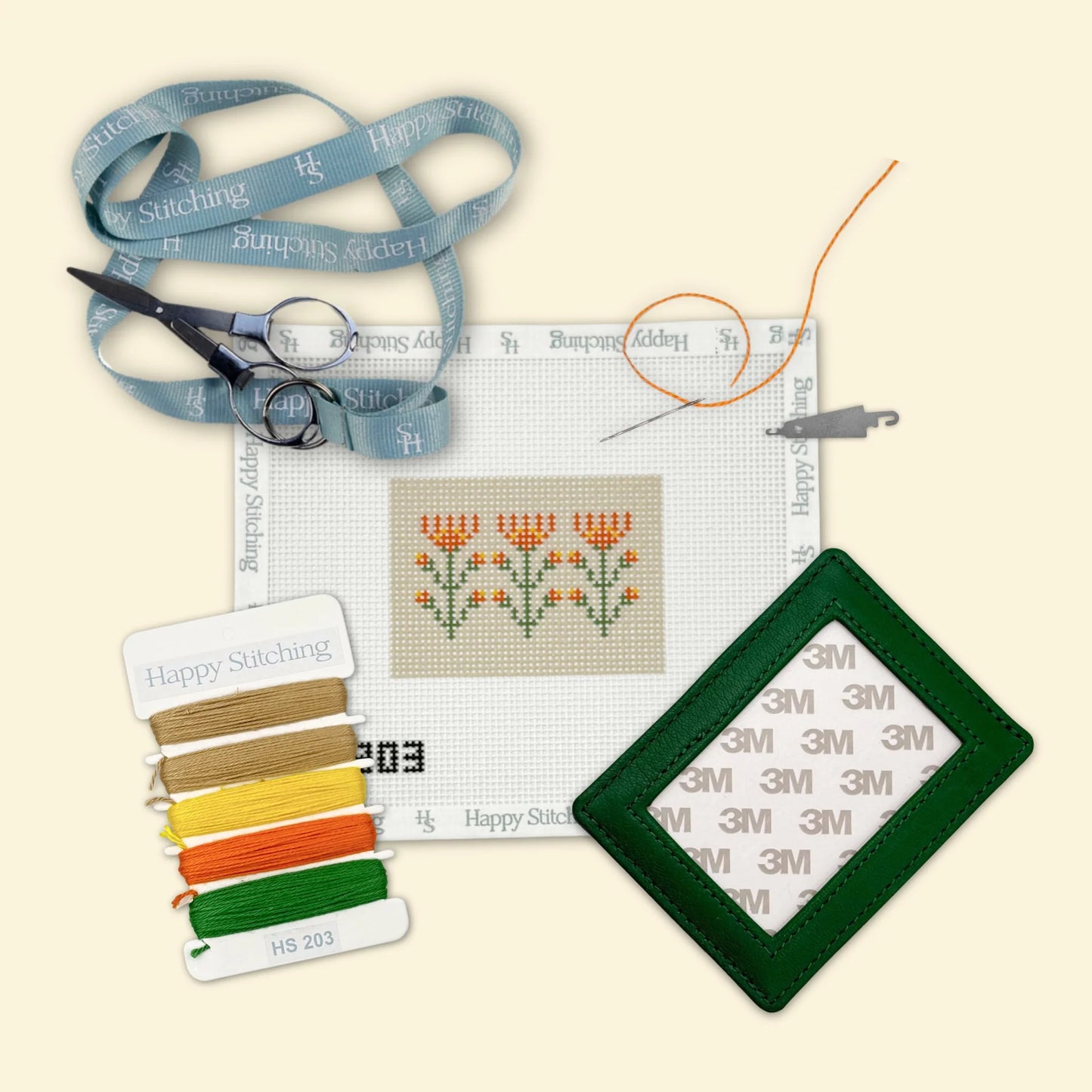 Marigolden Hour Canvas Kit, Self Finishing
