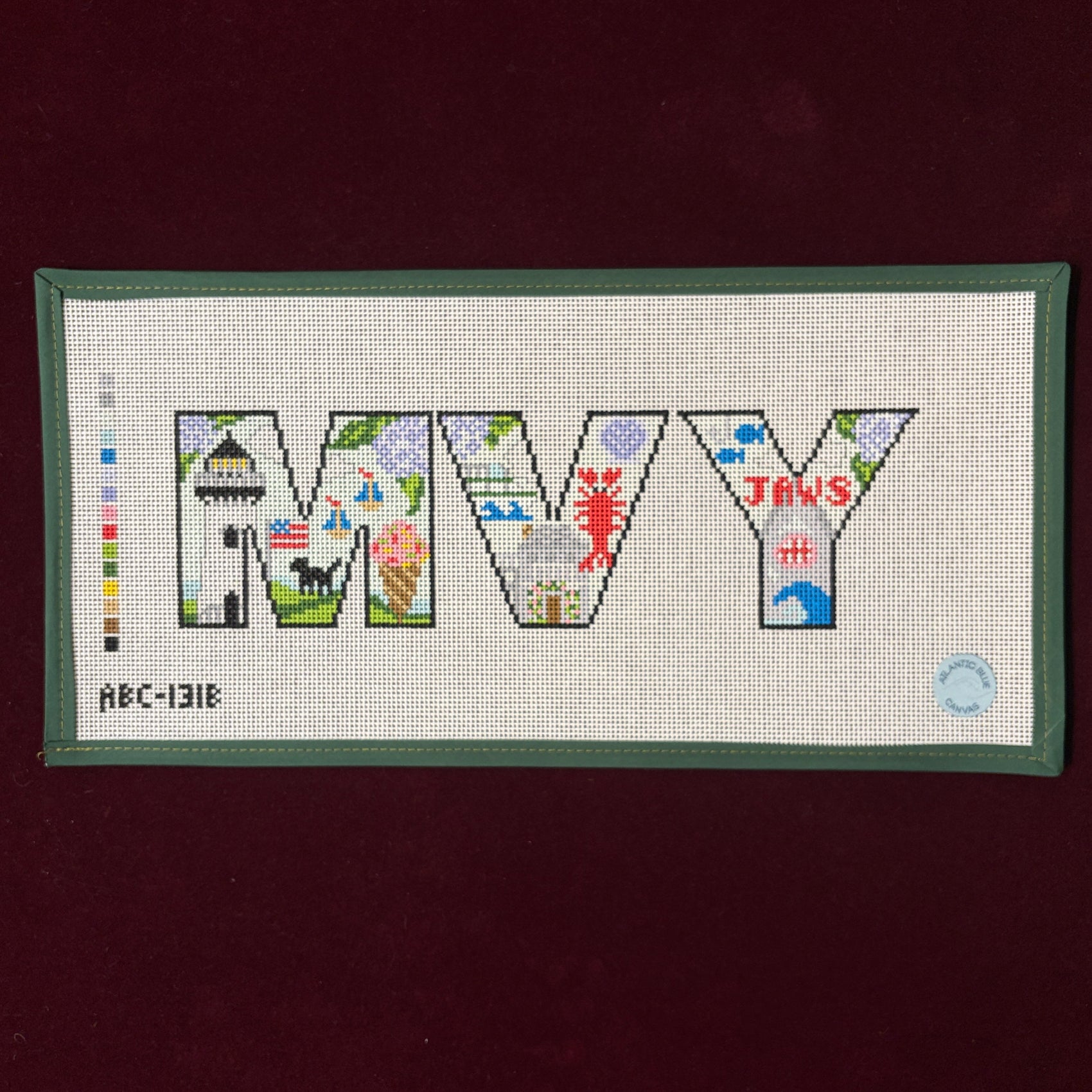 Martha's Vineyard MVY-Canvas-Atlantic Blue Canvas-The Pepper Pot
