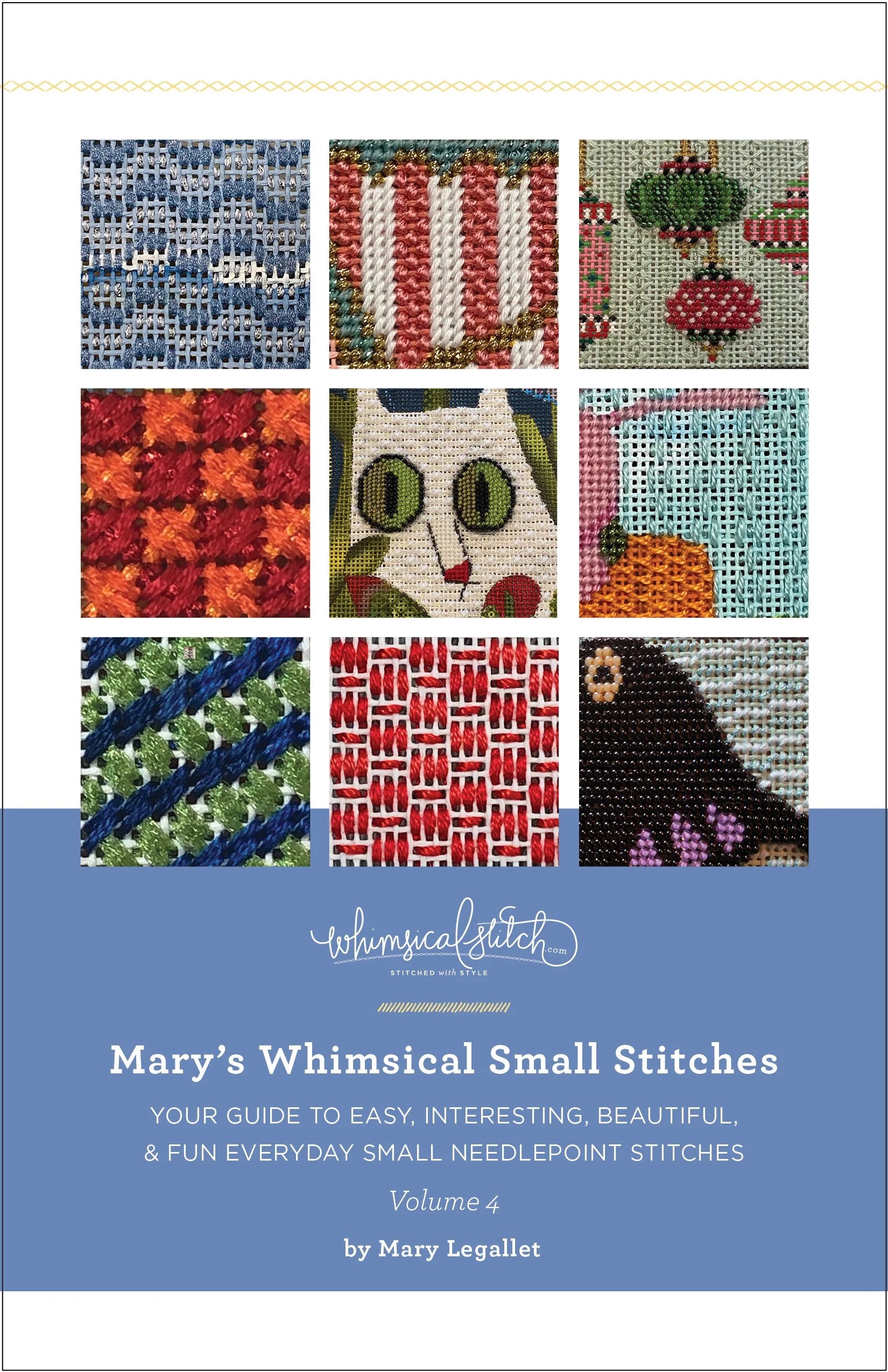 Mary's Whimsical Stitches: Small Stitches Volume 4-Book-Whimsical Stitch-The Pepper Pot