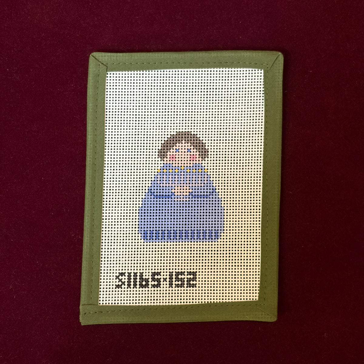 Menorah Stitch-It Angel-Needlepoint Canvas-KCN Designers-The Pepper Pot Barrington, IL