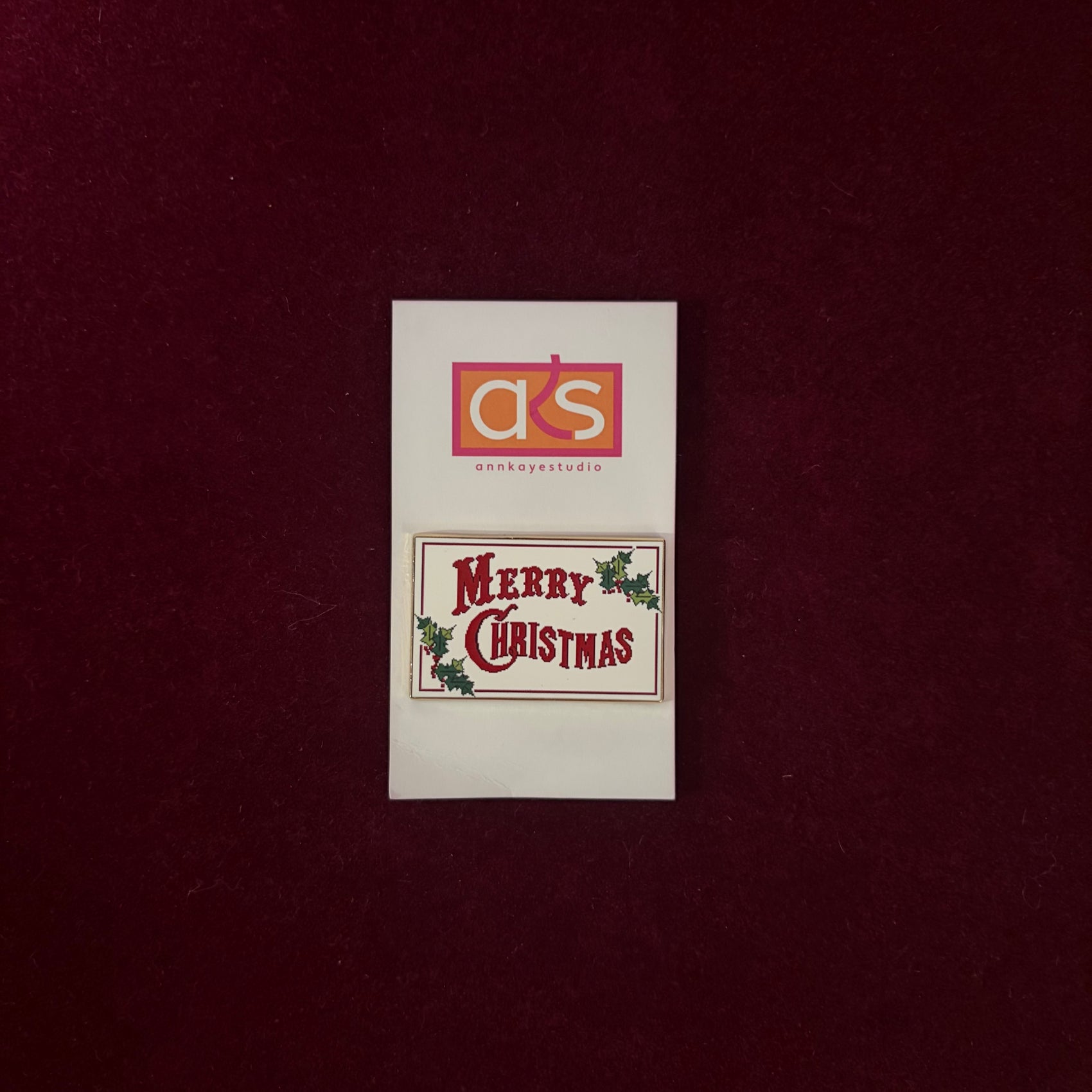 Merry Christmas Needle Minder-Needle Minder-Ann Kaye Studio-The Pepper Pot