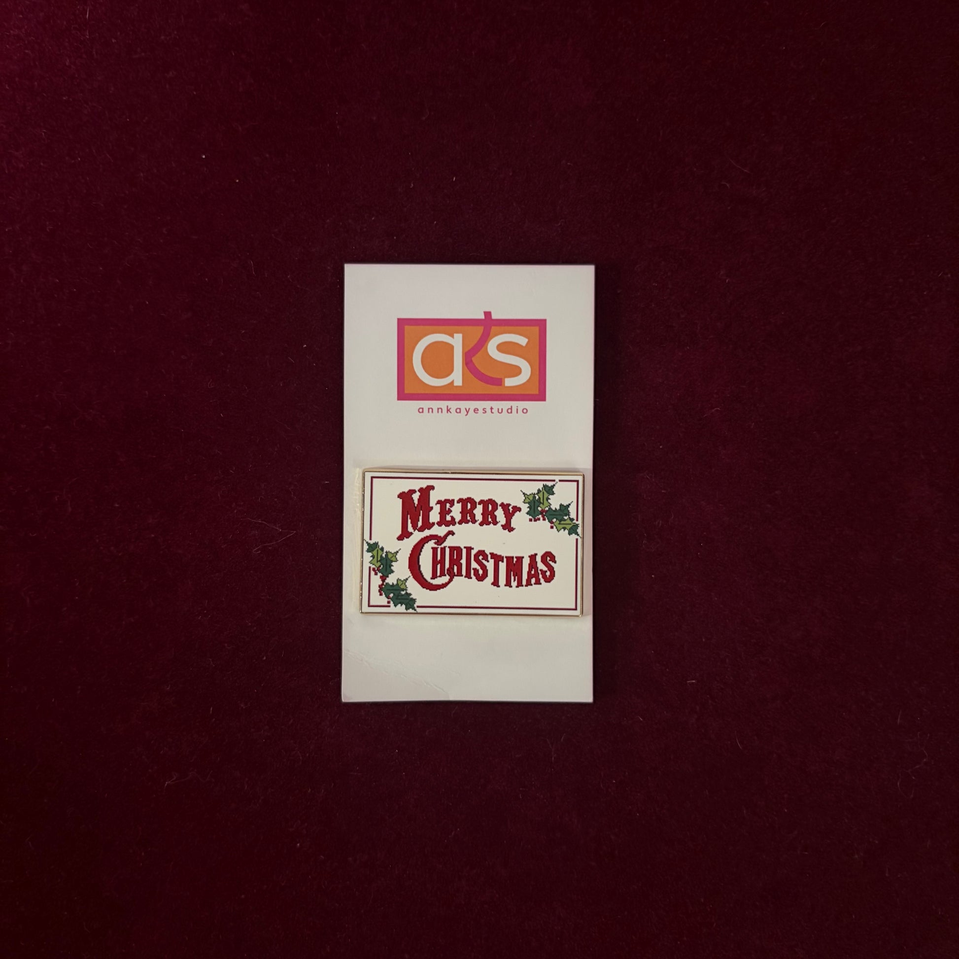 Merry Christmas Needle Minder-Needle Minder-Ann Kaye Studio-The Pepper Pot