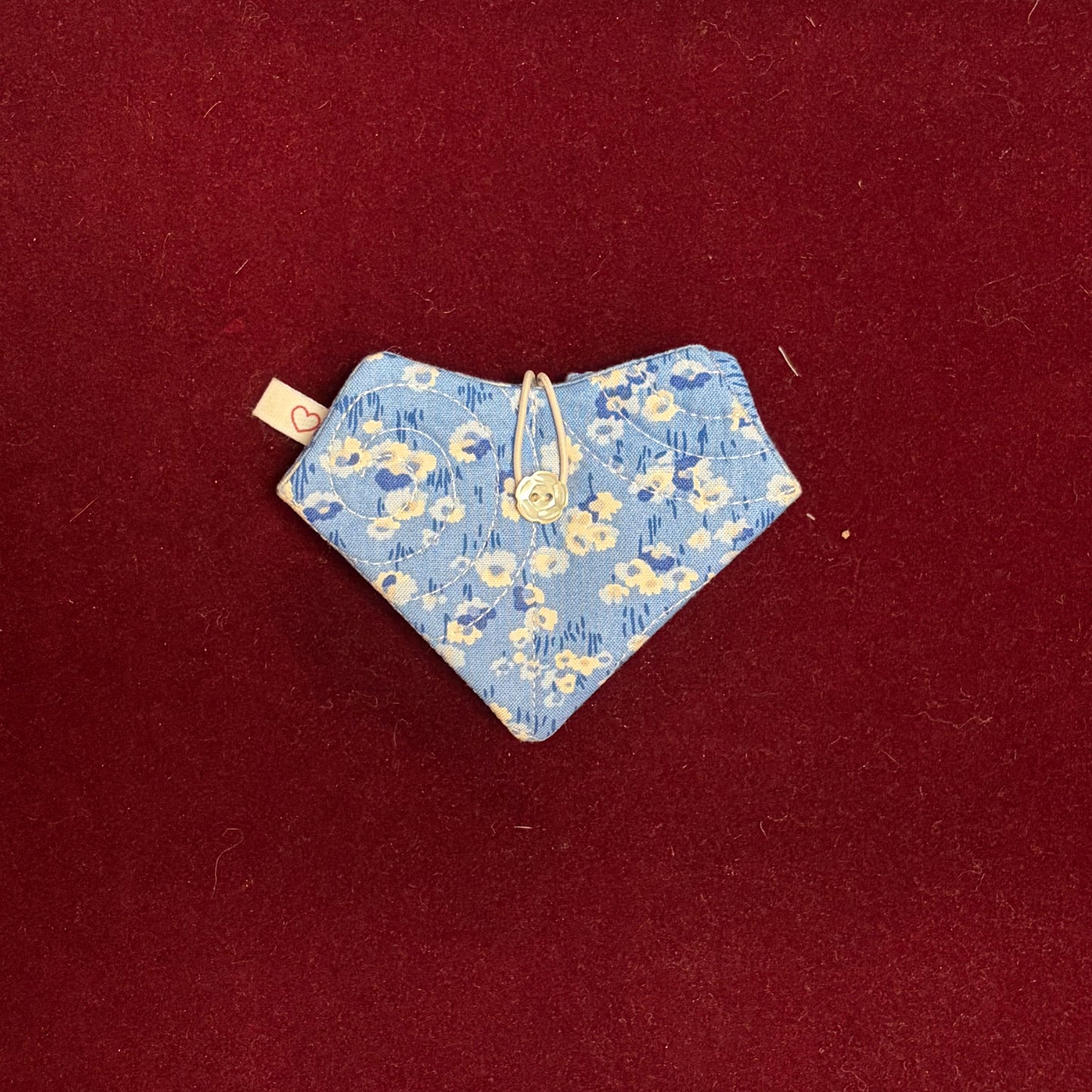 Merry L Needle Hearts-Accessories-Merry L. Needlework Accessories-Blue and White Floral-The Pepper Pot