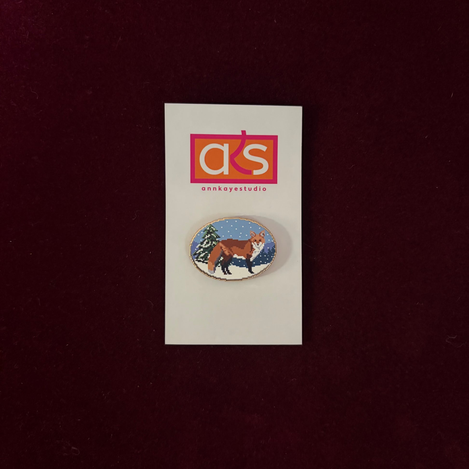Middleburg Fox Needle Minder-Needle Minder-Ann Kaye Studio-The Pepper Pot