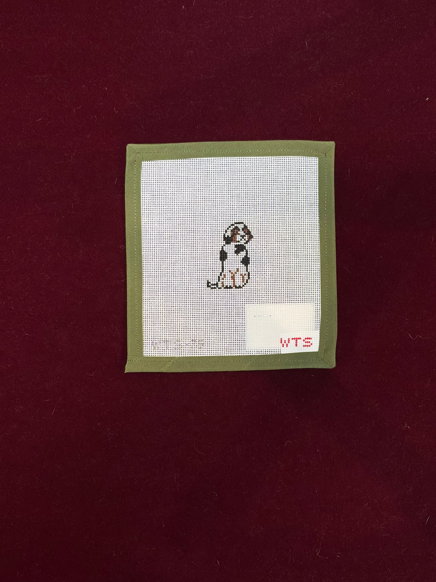 Mini Cavalier (Tri-color)-Canvas-What's The Stitch-The Pepper Pot