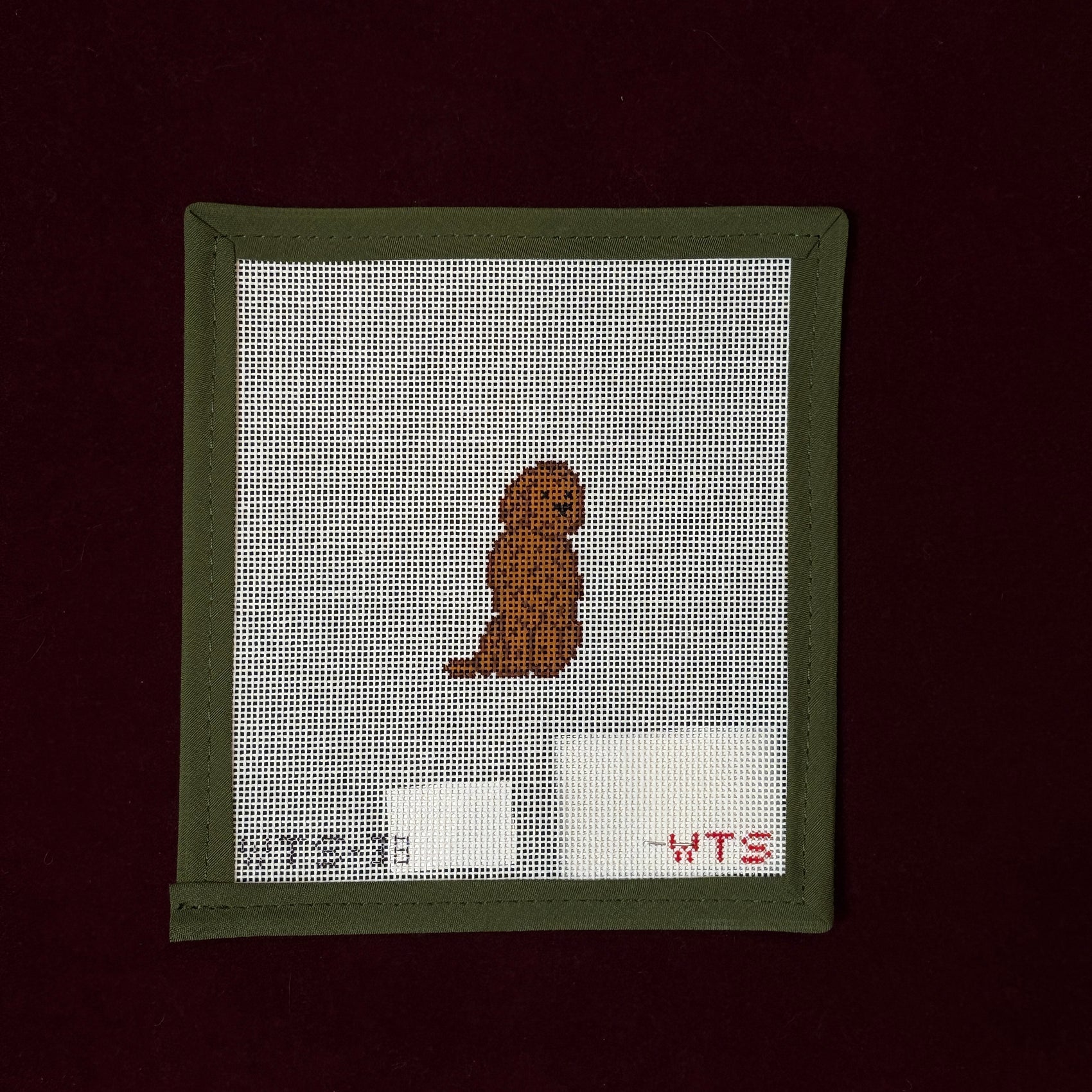 Mini Doodle-Needlepoint Canvas-What's The Stitch-The Pepper Pot Barrington, IL