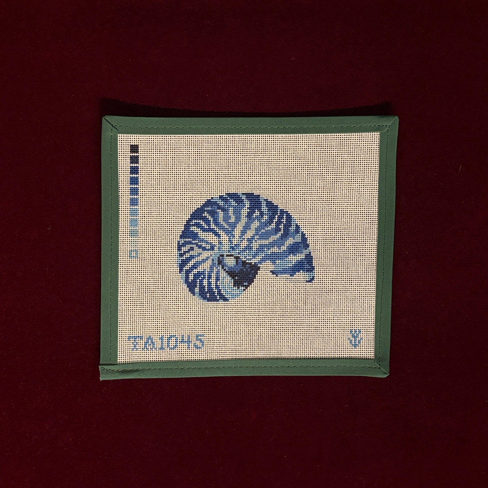 Mini Nautilus Blue-Canvas-KCN Designers-The Pepper Pot