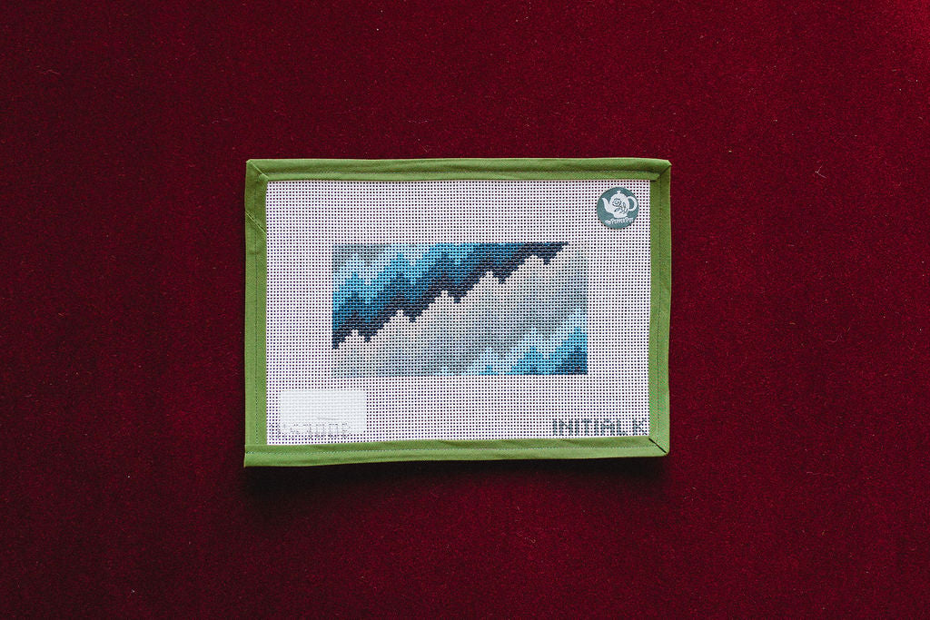 Mini Riley Blue-Canvas-Initial K Studio-The Pepper Pot