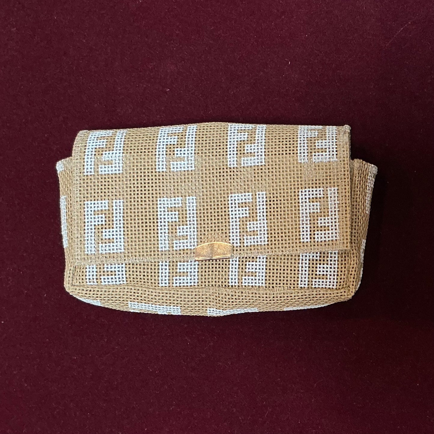 Mini White Fendi-Needlepoint Canvas-Welsh Point Designs-The Pepper Pot Barrington, IL