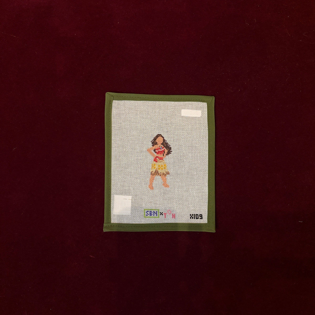 Moana (Princess Series)-Needlepoint Canvas-Susan Battle Needlepoint-The Pepper Pot Barrington, IL