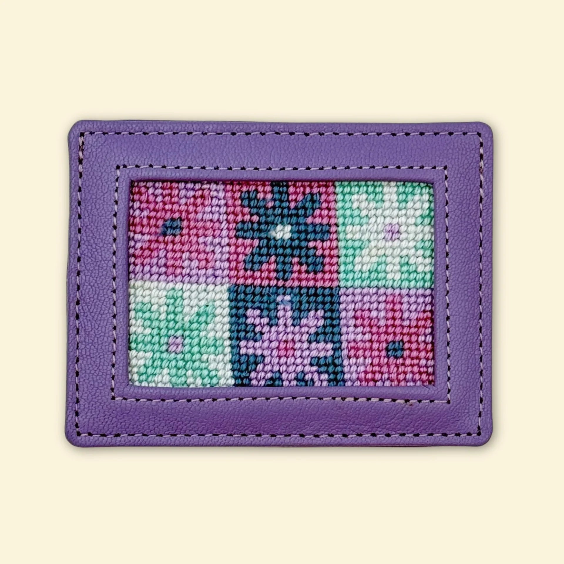 Mod Bloom Canvas Kit, Self Finishing-Canvas-Happy Stitching-The Pepper Pot