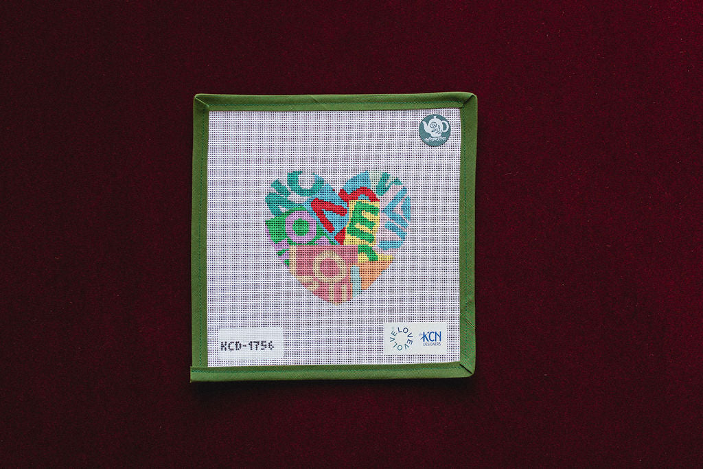 Multicolor Love Heart-Canvas-Lovevolve-The Pepper Pot