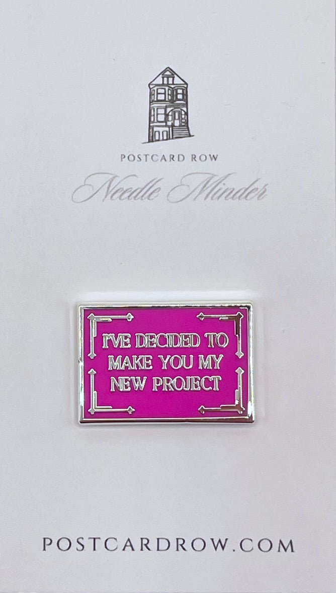My New Project Needle Minder June Trunk Show-Needle Minder-Postcard Row-The Pepper Pot