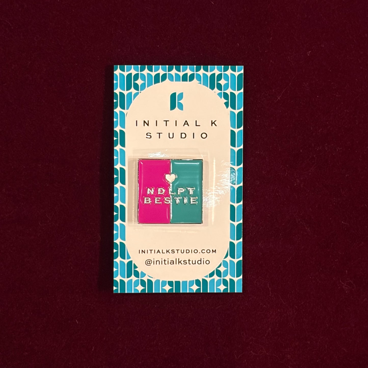 NDLPT Bestie Needle Minder-Needle Minder-Initial K Studio-The Pepper Pot
